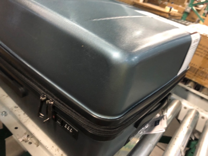 Photo 1 of COOLIFE Luggage Suitcase Piece Set Carry On ABS+PC Spinner Trolley with pocket Compartmnet Weekend Bag(Night navy