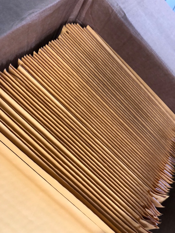 Photo 3 of SALES4LESS #2 8.5x12 Inches Kraft Bubble Mailers Shipping Padded Envelopes Pack of 100, Gold (KBM8512-100)