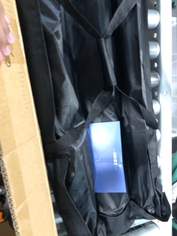 Photo 1 of Backdrop Stand 8.5x10ft, ZBWW Photo Video Studio Adjustable Backdrop Stand for Parties, Wedding, Photography, Advertising Display with 12 pcs Balloons Update Version 8.5*10ft with Balloons