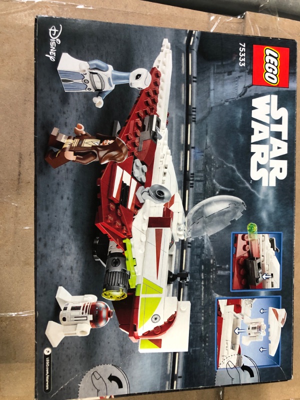 Photo 2 of LEGO Star Wars OBI-Wan Kenobi’s Jedi Starfighter 75333 Building (282 Pieces)