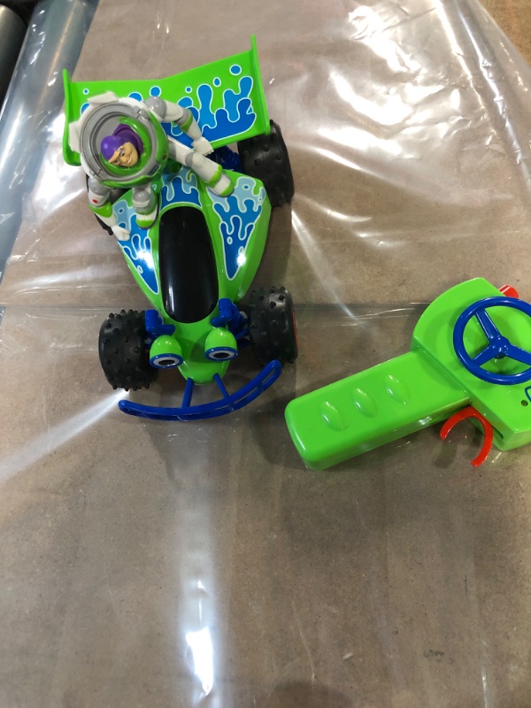 Photo 2 of Jada Disney Pixar Toy Story 4 Turbo Buggy W/ Buzz Lightyear Radio Control Vehicle