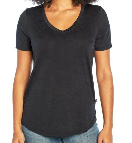 Photo 1 of Gap Womens Black Short Sleeve SlubPCK OF 10 