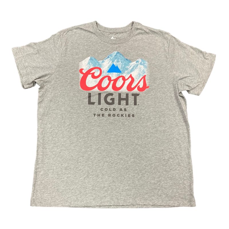 Photo 1 of Coors Light Men's Short Sleeve Graphic T-ShirtPACKOF8 ALL SIZE MEDIUM