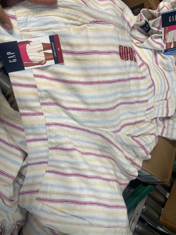Photo 1 of Gap Ladies Linen Pull On Elastic Waistband ShortPACK OF 5 