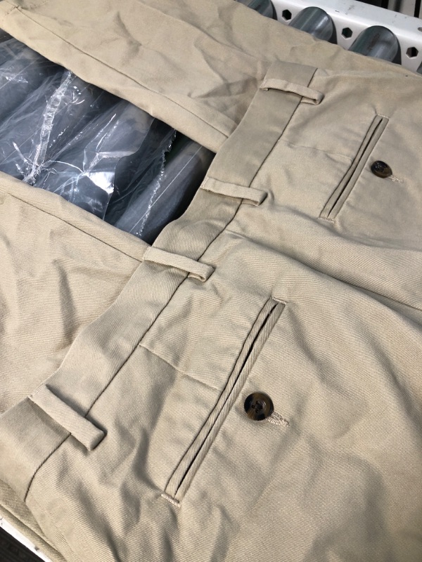 Photo 5 of **SEE NOTES**  Amazon Essentials Men's Slim-Fit Casual Stretch Khaki Pant SIZE: 30W X 34L