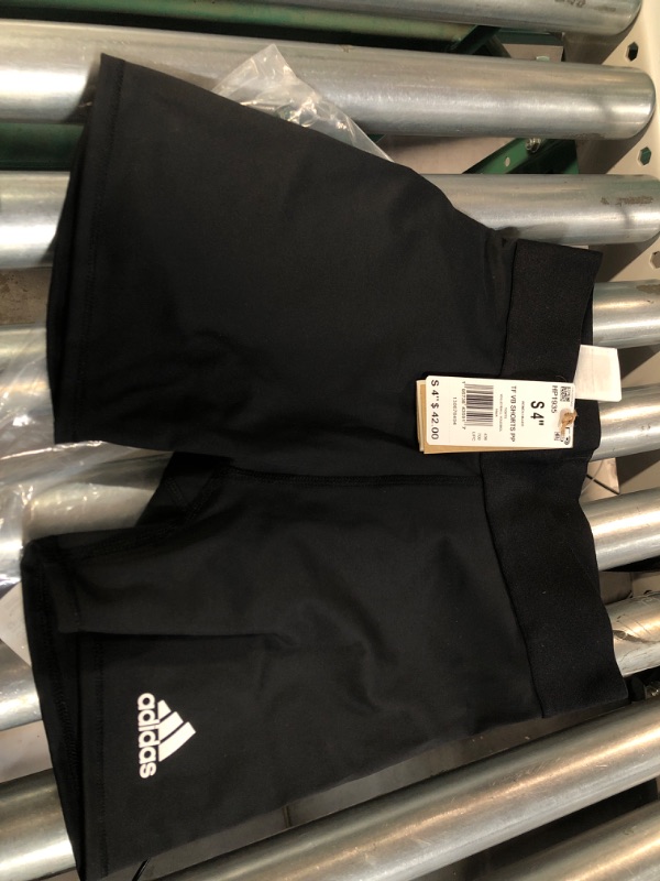 Photo 2 of Adidas Women’s TechFit Volleyball Shorts 4in Black, Small 
