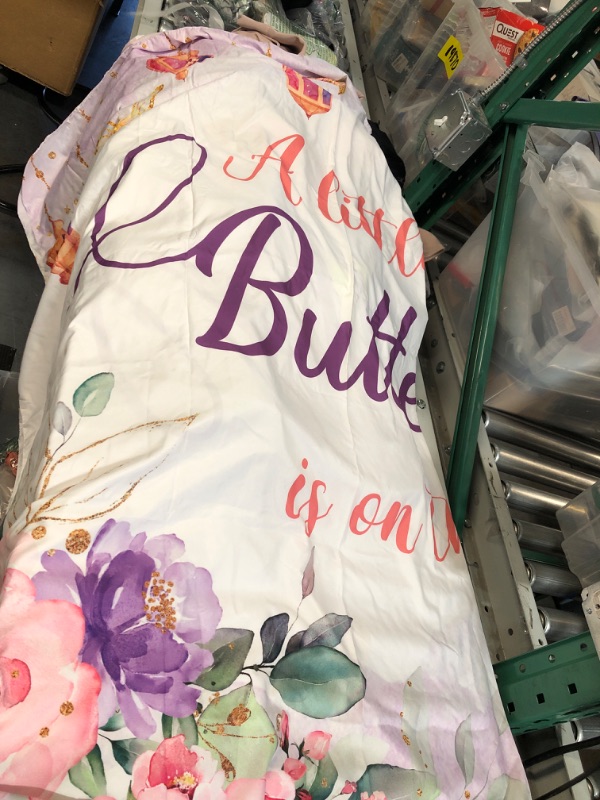 Photo 1 of Aperturee 7x5ft Butterfly Baby Shower Backdrop A Little Butterfly is on The Way