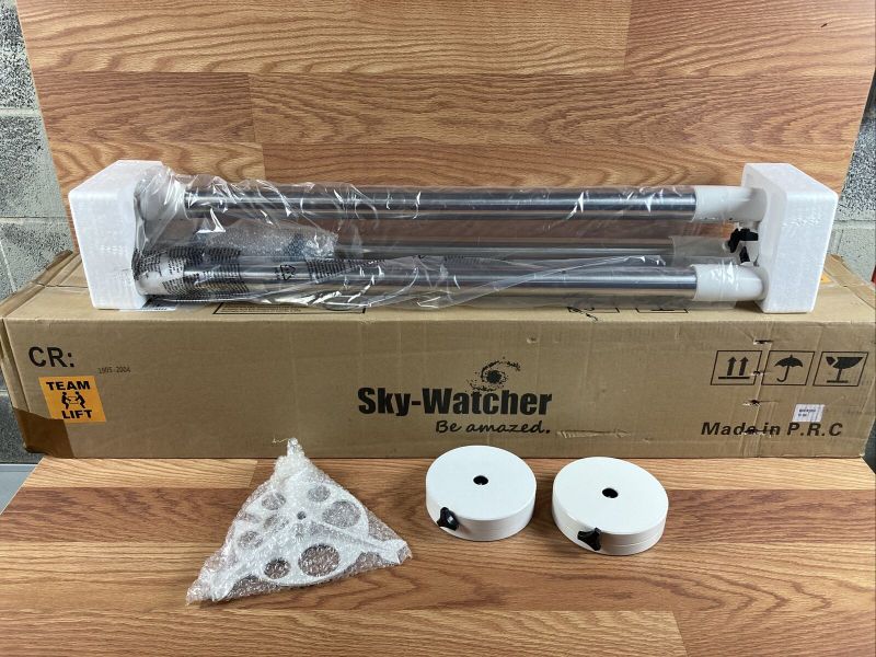 Photo 4 of **STOCK PHOTO REFERENCE** Sky Watcher Tripod Telescope Tripod and Counterweights ONLY
