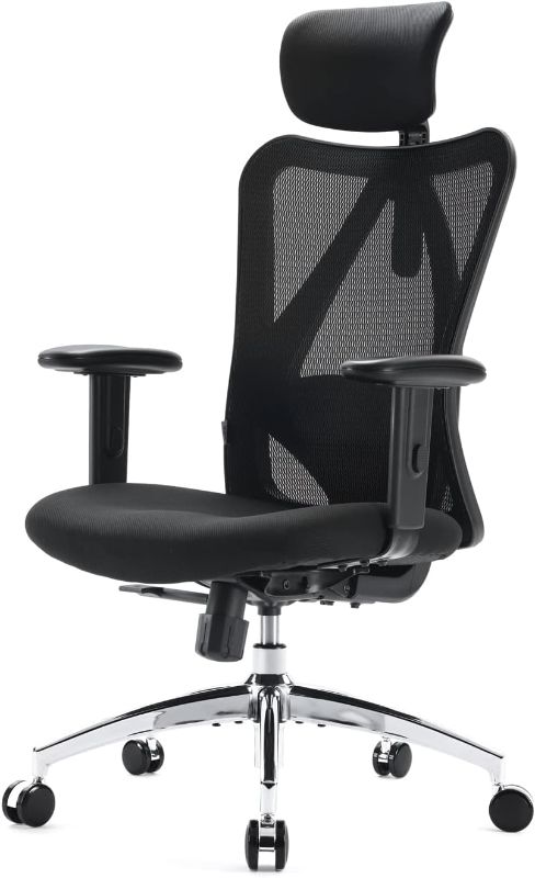 Photo 1 of **SEE NOTES**  Ergonomic Office Chair BLUE 