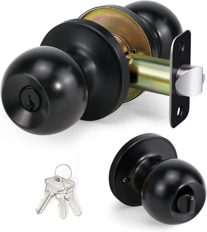 Photo 1 of **SEE NOTES**  cielsa dawn door knobs BLACK