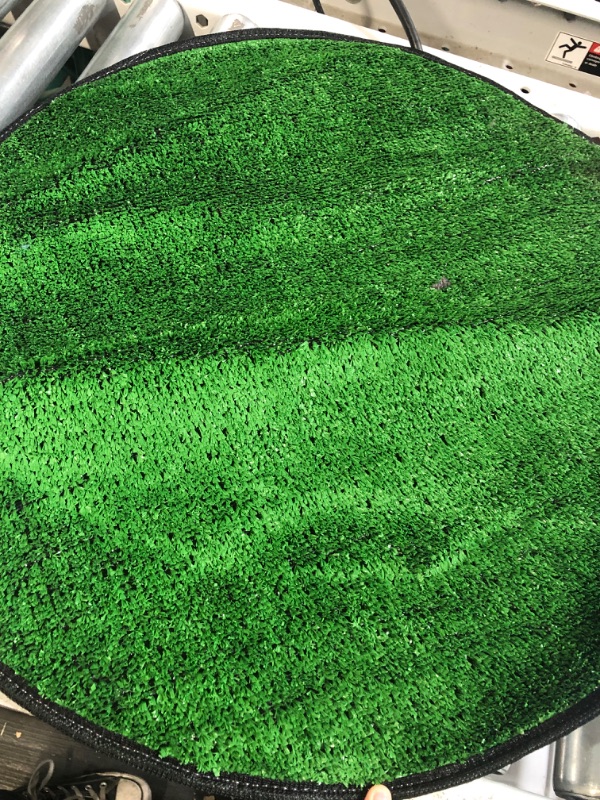 Photo 5 of  Artificial Grass Turf Indoor Outdoor Green Grass -- 2' ROUND