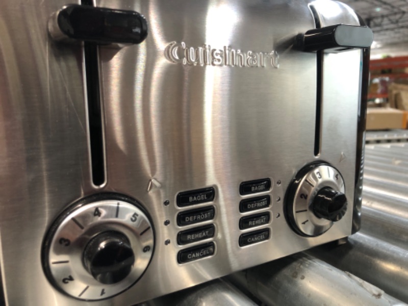 Photo 3 of **SEE NOTES**  Cuisinart Brushed Stainless Hybrid Toaster, 4-Slice, Stainless Steel 