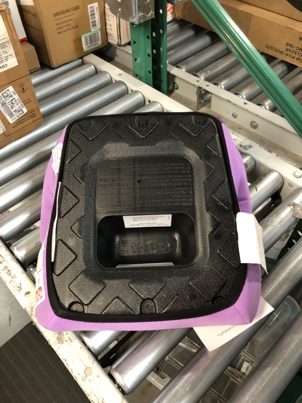 Photo 1 of Cosco Topside Booster Car Seat - Easy to Move, Lightweight Design (Grape), 1 Count (Pack of 1)