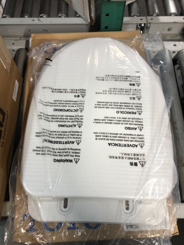 Photo 2 of **SEAT ONLY**TOTO Drake Two-Piece Elongated 1.28 GPF TORNADO FLUSH Toilet seat 