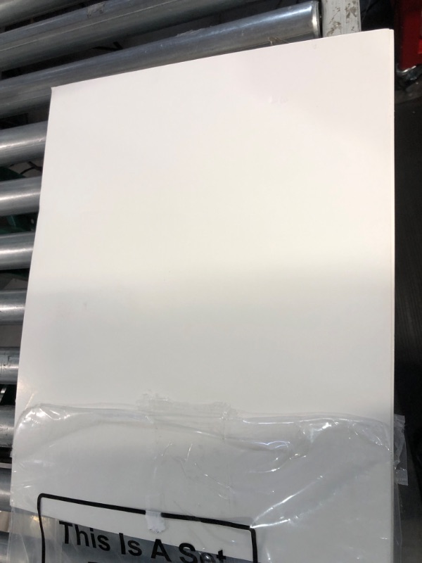 Photo 2 of ***WARPED - SEE PICTURES***
Ctosree 5 Pcs White Mat Board Self Sticky Board 16 x 20 Inch