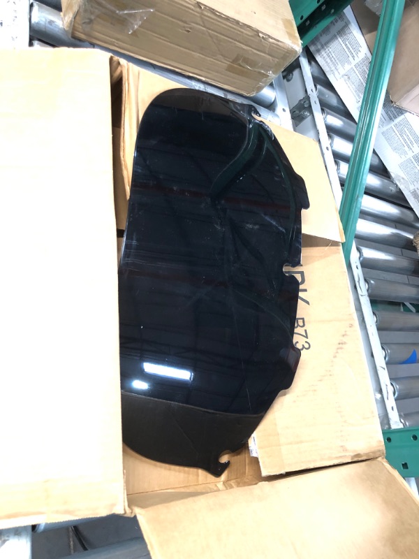 Photo 2 of Black 8" Windshield Windscreen Compatible for Harley Touring Street Glide Electra FLHT 1996-2013 8” 8”