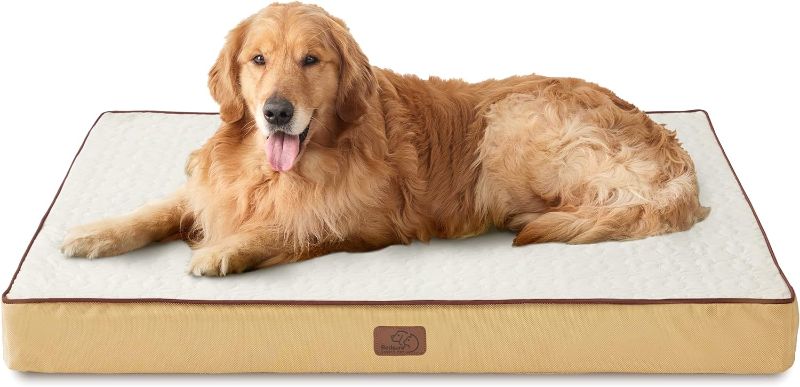 Photo 1 of * cover only * please see all images *
Bedsure Orthopedic Dog Bed COVER ONLY for XL Dogs - (44x32x4 Inches), Spicy Mustard