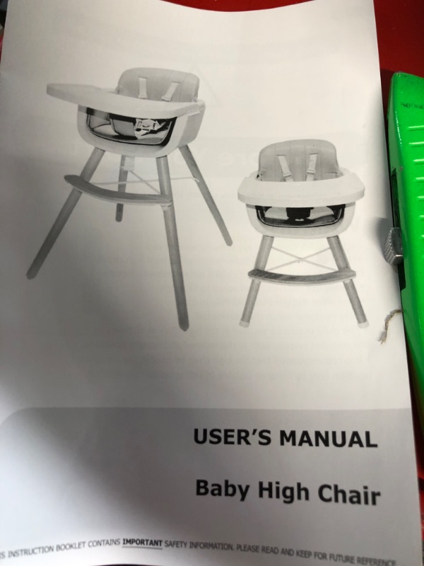 Photo 2 of  Baby High Chair, Wooden