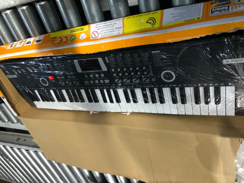 Photo 2 of * item damaged * keys warped * sold for parts/repair *
 61 keys piano keyboard, MIZAYI Electronic Digital Piano