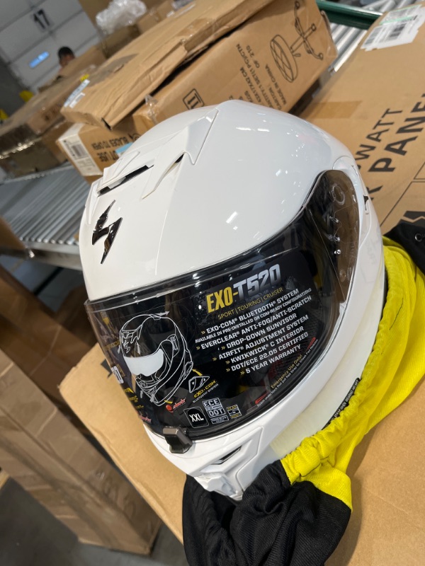 Photo 1 of * used item * good condition * 
ScorpionEXO EXO-T520 Helmet (Gloss White - 2X-Large)