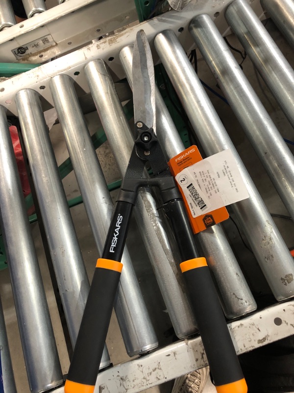 Photo 1 of Fiskars 8-in Steel Standard Hedge Shears | 391750-1001