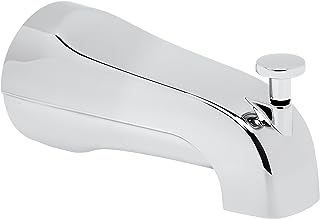 Photo 1 of DANCO Bath Tub Spout with Diverter, Brushed Nickel, 1-Pack (89249) Brushed Nickel With Diverter