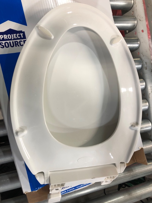 Photo 3 of Plumbing Technologies, LLC 2F1E0-00 Toilet Seat, Elongated, White