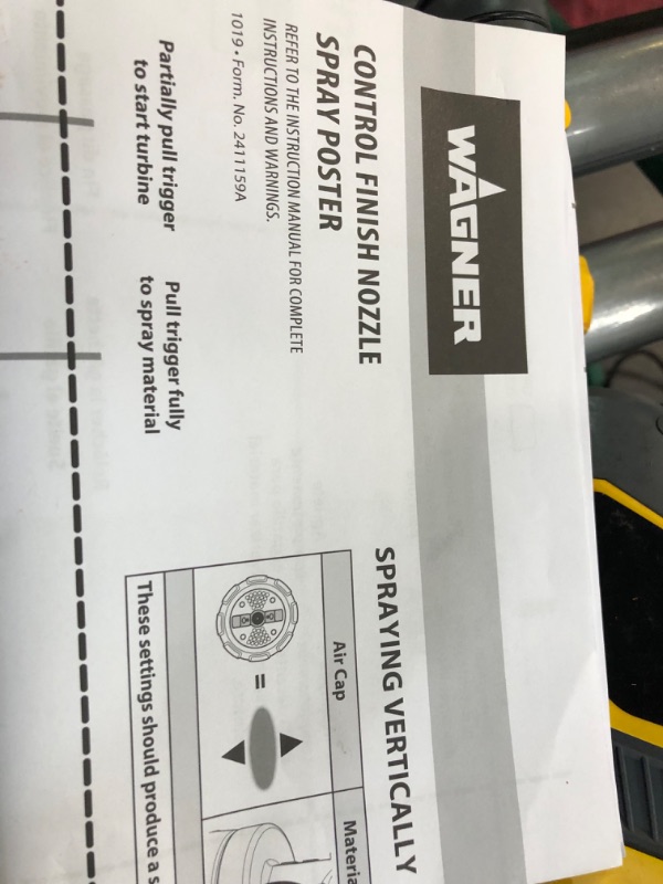 Photo 2 of Wagner Spraytech 0417005 HVLP Control Spray Stain Sprayer, Ideal for Staining and Sealing Decks, Fences, and Lattice