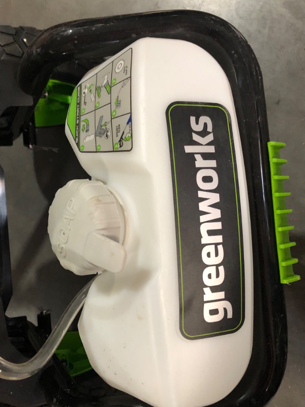 Photo 3 of Greenworks 2000 PSI 1.2 GPM Pressure Washer (Open Frame GPW2003) GPW2003 2000PSI