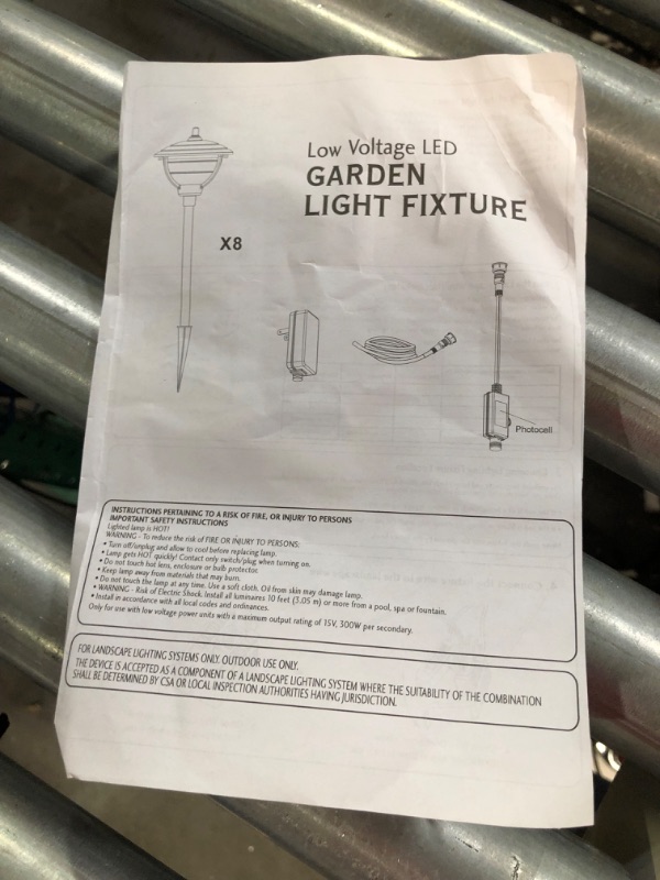 Photo 2 of **6 PACK**
GreenLighting Low Voltage Outdoor Lights -