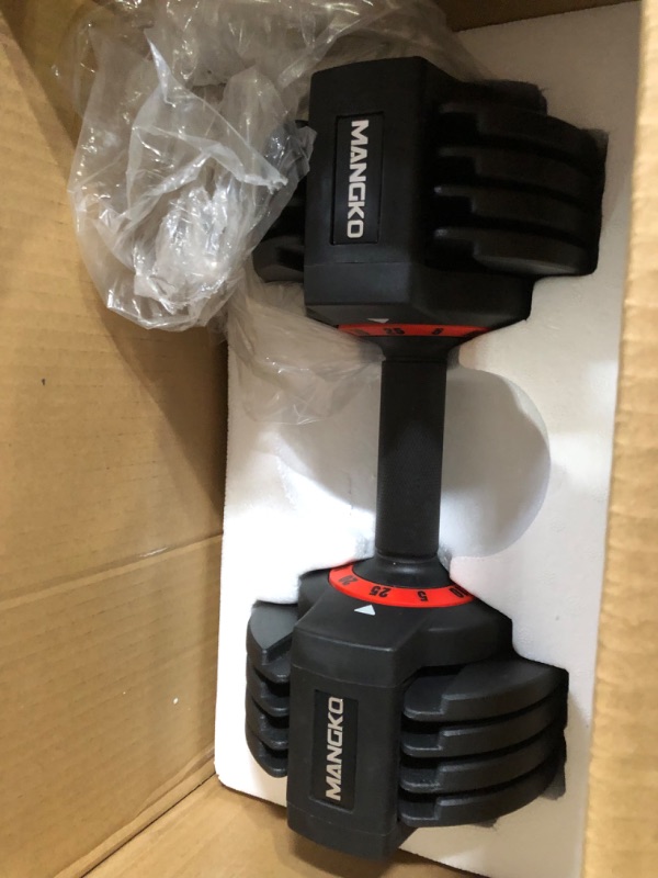 Photo 2 of [READ NOTES]
Adjustable Dumbbells 25/55LB Single Dumbbell Weights 1pc
