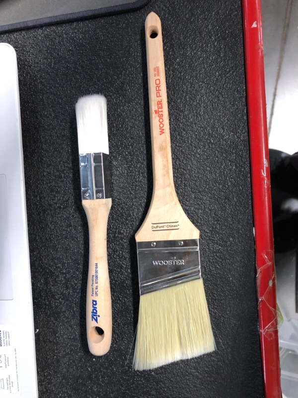 Photo 2 of *2 BRUSH BUNDLE* Zibra Square Paint Brush & Wooster PRO BRUSH *BRUSH BUNDLE (2)*