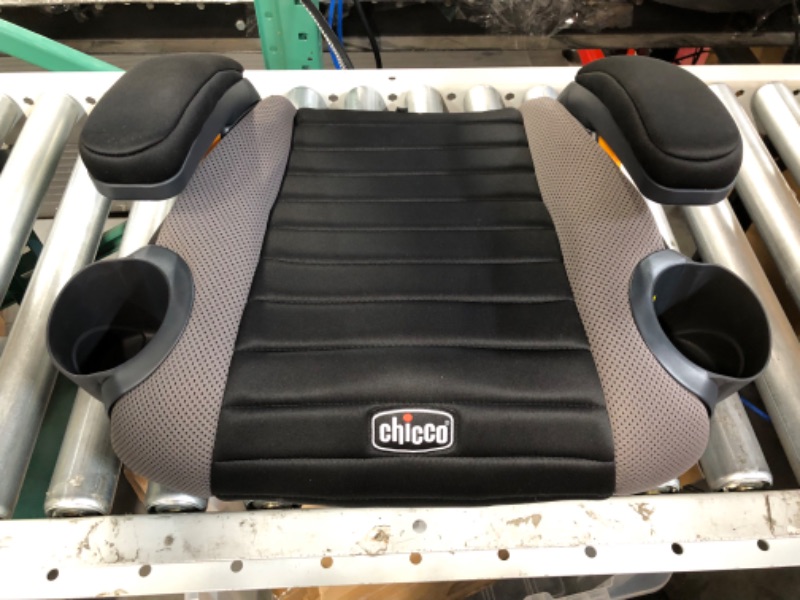 Photo 1 of Chicco GoFit Backless Booster Car Seat, for children 40-110 lbs. |Shark/Black/Grey *Looks New*
