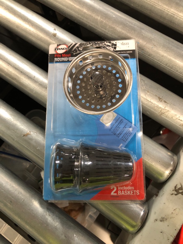 Photo 3 of ***BUNDLE OF SINK STRAINERS*** DANCO Hair Catcher & Glacier Bay Kitchen Sink Strainer