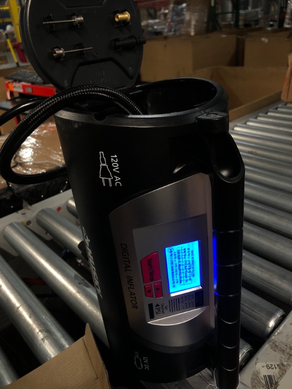 Photo 3 of 12/120 Volt Auto and Home Inflator