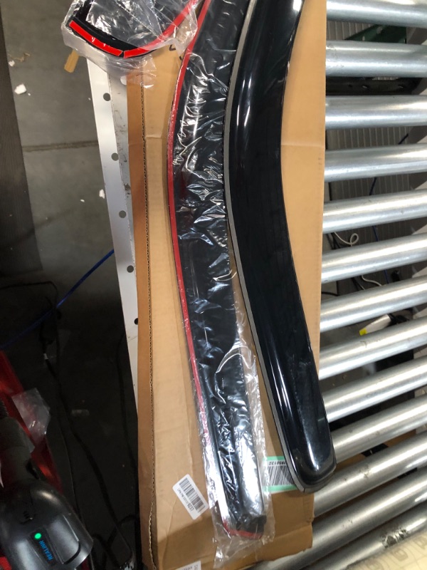 Photo 1 of Lightronic WV194953 in-Channel Side Window Visor Deflector Rain Guard, Dark Smoke Shatterproof, 4 PCS Set for 1999-2016 Ford F-250 Super-Duty & F-350 Super-Duty with SuperCrew Cab