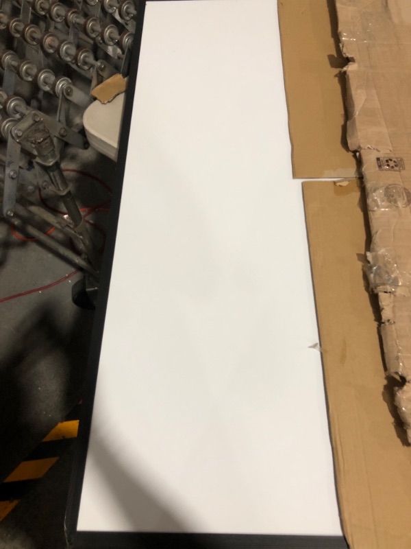 Photo 1 of * item used * damaged * see images *
whiteboard 47 inches wide by 40 tall 