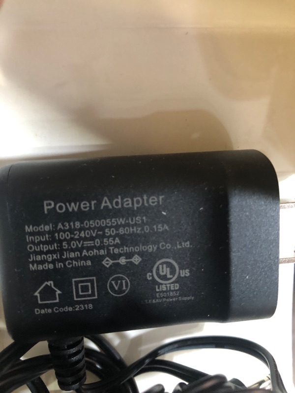 Photo 2 of *NOT TESTED** GE Amplified HD TV Antenna, Included Amplifier Signal Booster, AC Adapter, and 5 ft. Coax, Indoor, 37075 & Indoor Amplified Digital HD TV Antenna, Long Ran Amplifier Signal Booster, Black, 33691