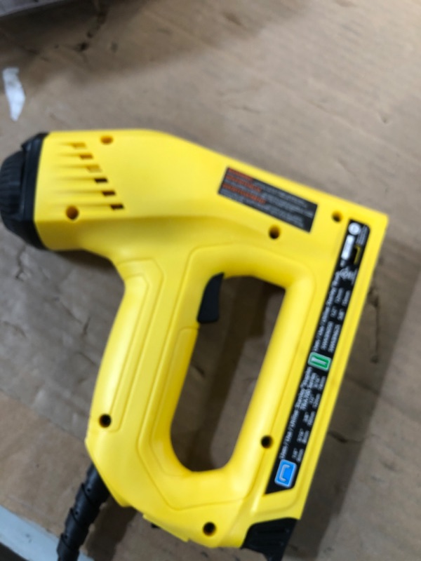 Photo 2 of **UNABLE TO TEST**STANLEY Nail Gun, Electric Staple, 1/2-Inch, 9/16-Inch and 5/8-Inch Brads (TRE550Z)