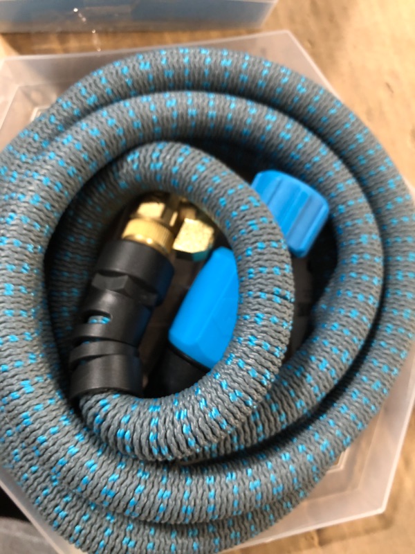 Photo 3 of  HydroTech 5/8 in. Dia x 25 ft. Burst Proof Expandable Garden Water Hose