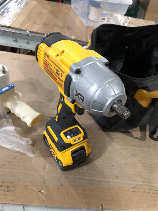 Photo 3 of DEWALT 20V MAX XR 1/2" High Torque Impact Wrench, Cordless, Detent Anvil, Tool Only (DCF899B)