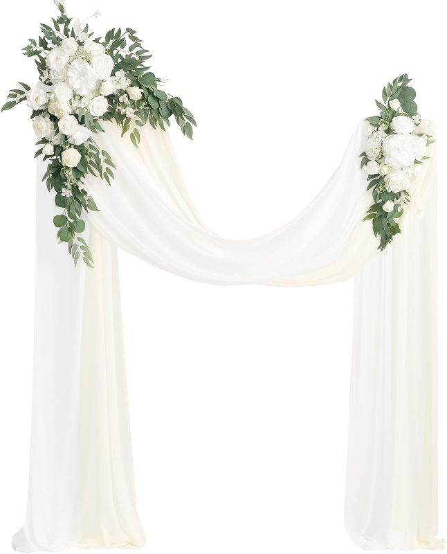 Photo 1 of **See Notes**
Leariso Artificial Wedding Arch Flowers Kit(Pack of 1)