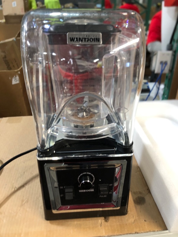 Photo 3 of * USED * 
WantJoin Professional Blender, Countertop Blender ,Blender for kitchen Max 1800W High Power Home and Commercial Blender
