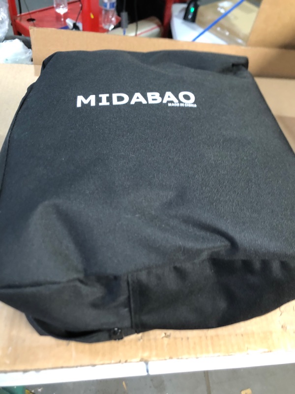 Photo 2 of MIDABAO 20 Cubic Waterproof Duty Car Roof Top Carrier-Car Cargo Roof Bag Car Roof Top Carrier - Waterproof & Coated Zippers - for Cars with or Without Racks