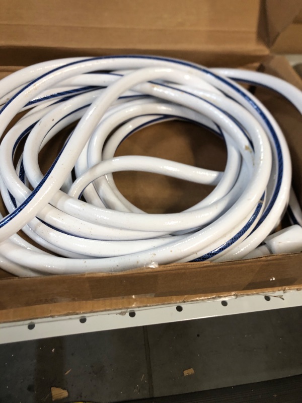 Photo 2 of * USED * 
Water Hose  25 Feet, White 