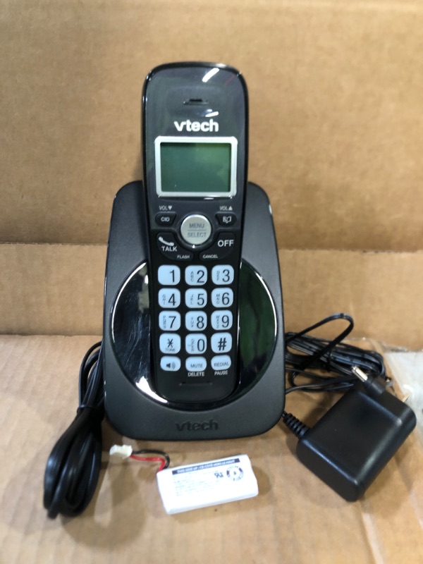 Photo 2 of VTech VG101-11 DECT 6.0 Cordless Phone Black