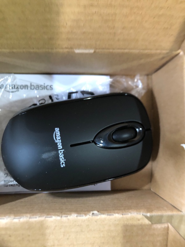 Photo 1 of Amazon Basics Wireless Computer Mouse