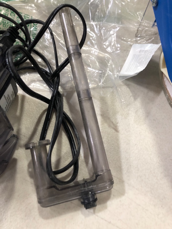 Photo 1 of SILICAR Turtle Tank Filter,Aquarium Waterfall Filter Low Level Water Clean Pump for Small Fish Tank Amphibian Frog Crab Habit, 4W (L)