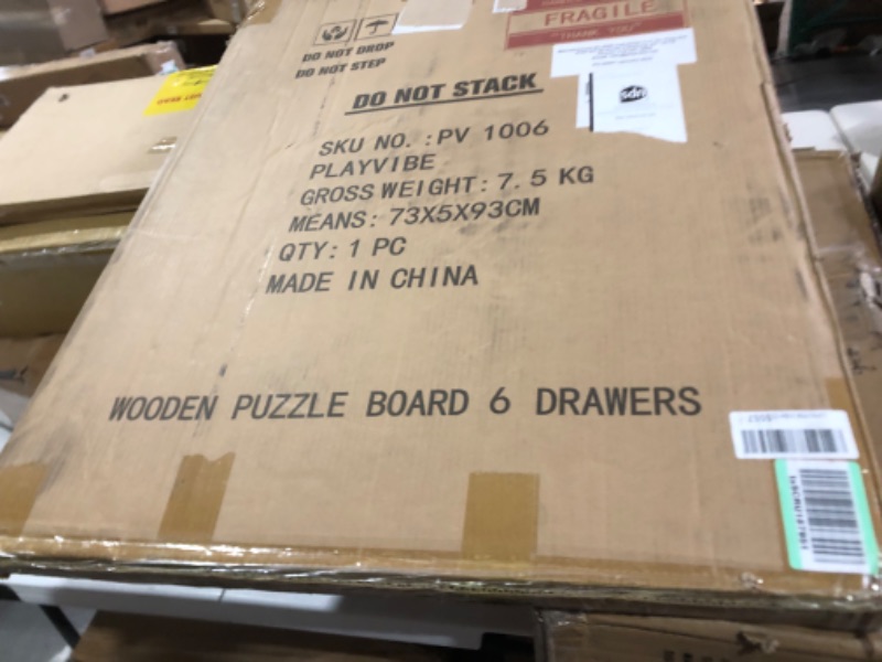 Photo 6 of 1500 Piece Wooden Jigsaw Puzzle Table - 6 Drawers (TABLE ONLY) ***LOOKS BRAND NEW***