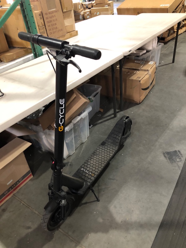 Photo 2 of **HAS AN ERROR CODE** PARTS ONLY***
 G-CYCLE L8 Pro Electric Scooter, Max 500W Motor